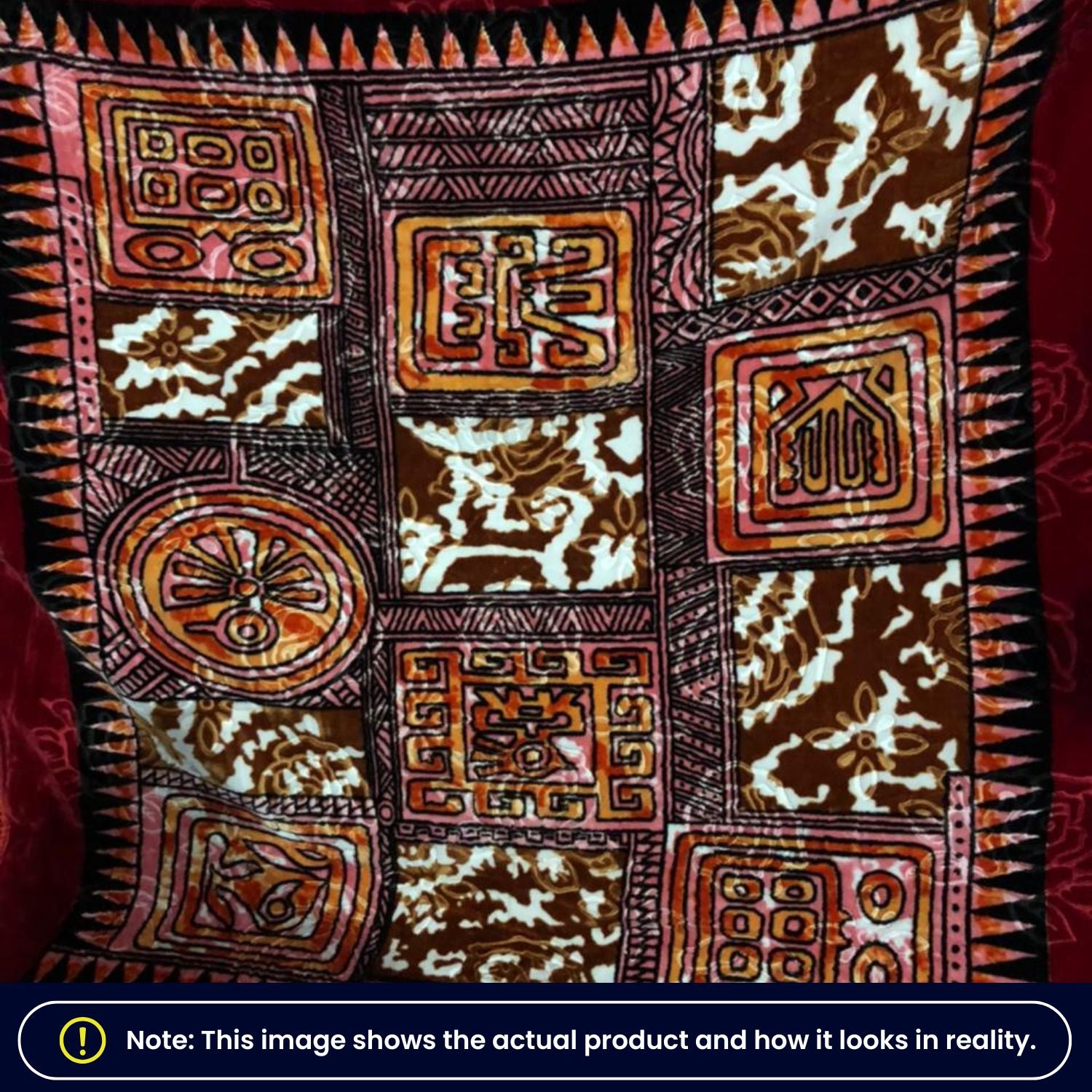 Tribal Luxe Velvet Blanket