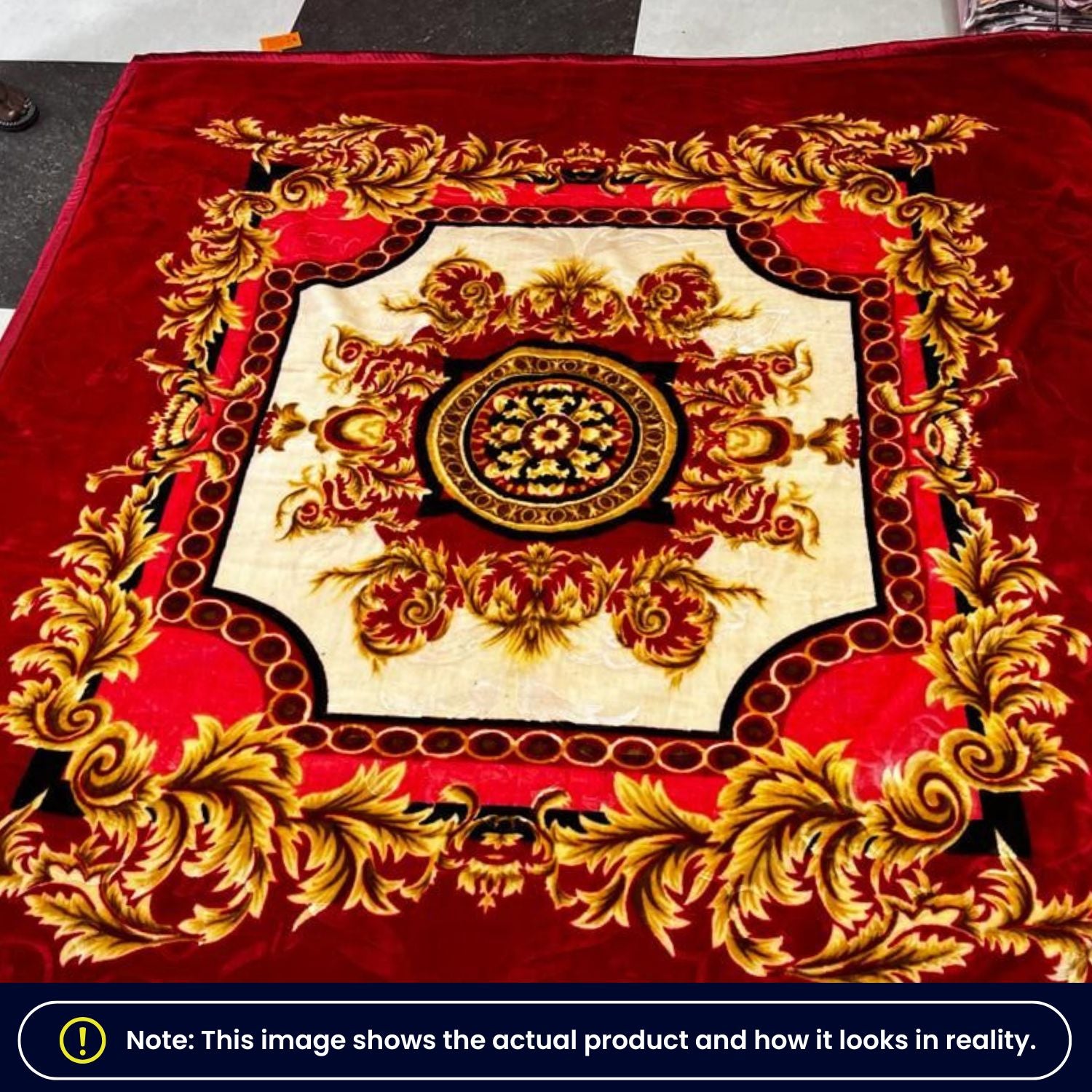 Imperial Elegance Velvet Blanket